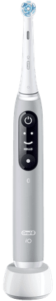 Oral-B iO Series 6N Gray + Extra iO Gentle Care Brush Attachment front