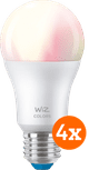 WiZ Smart Light 4-pack - Colored and White Light - E27 Main Image
