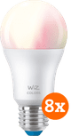 WiZ Smart Light 8-pack - Colored and White Light - E27 Main Image