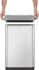 EKO Mirage X Sensor 80 Liter Mat Roestvrijstaal product in gebruik