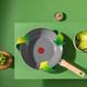 Tefal Renew Ceramic Wok 28cm product in use