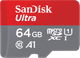 SanDisk microSDXC Ultra 64GB vorne