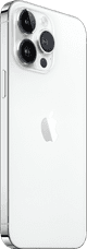 Refurbished iPhone 14 Pro Max 128GB Zilver (Licht gebruikt) achterkant