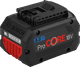 Bosch Professional GCM 18V-254 D + ProCORE 18V 8.0Ah Battery and Charger back
