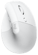 Logitech Lift voor Mac Verticale Ergonomische Muis Wit Main Image