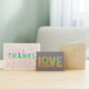 Cricut Cut-Away Cards Pastel A2 (10.8cm x 14cm) 8-pack product in use
