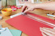 Cricut Essential Tool Set with 33cm Portable Trimmer product in use
