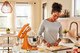 KitchenAid Artisan Mixer 5KSM175PSEHY Honey product in use