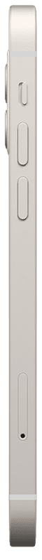 Refurbished iPhone 12 Mini 64GB White (lightly used) right side