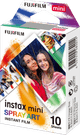 Fujifilm Instax Mini Film Spray Art (10 stuks) voorkant