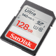 SanDisk SDXC Ultra 128GB bovenkant