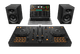 Pioneer DJ DDJ-FLX4 + Pioneer DJ HDJ-X7 Black + Pioneer DJ DM-50D Black product in use