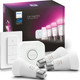 Philips Hue White and Color Starter Pack E27 with 6 Lights + Dimmer + Bridge null