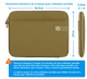 BlueBuilt Laptophoes voor Apple MacBook Pro 16 inch Groen visual Coolblue 1