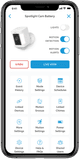Ring Spotlight Cam Plus - Battery - Schwarz produkt in gebrauch