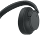 Sony WH-CH720N Zwart detail
