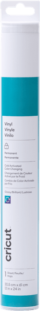 Cricut Kleurveranderend Vinyl (koud) Permanent Paars 30x60 cm Main Image