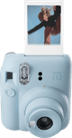Fujifilm Instax Mini 12 Pastel Blue + Photo Paper (20 units) product in use