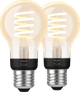 Philips Hue Filament Light White Ambiance Standard E27 2-pack Main Image