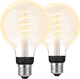 Philips Hue Filament Light White Ambiance Globe E27 2-pack Main Image