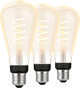 Philips Hue Filament White Ambiance Edison XL 3-pack Main Image