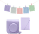 Fujifilm Instax Mini 12 Accessory Kit Lilac Purple front