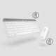 Logitech MK470 Smart Wireless Keyboard and Mouse White QWERTY null