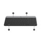 Logitech MK470 Slim Draadloos Toetsenbord en Muis Grijs QWERTY null