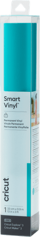 Cricut Smart Vinyl Permanent Aqua 33x91cm Main Image