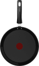 Tefal Renew On Ceramic Crepe Pan 25cm Black top