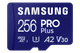 Samsung microSDXC PRO Plus 256GB 130MB/s null
