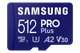 Samsung microSDXC PRO Plus 512GB 130MB/s null