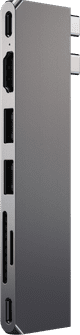 Satechi USB-C Pro Hub Slim Adapter - Space Gray null
