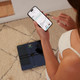 Withings Body Comp Black product in use