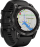 Garmin Fenix 7 Pro Solar Black 47mm left side