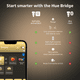 Philips Hue White Ambiance E27 5-Pack + Dimmer + Bridge visual supplier