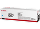 Canon 067 Toner Cartridge Cyan right side
