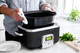 GreenPan Elite Slowcooker Black 6L product in use