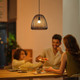 Philips Hue Luster Spherical Light White Ambiance E14 4-pack null