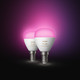 Philips Hue Luster Spherical Light White and Color E14 4-pack visual supplier