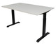 Euroseats Zit/Zit Bureau 160 x 80 Wit Zwart Main Image