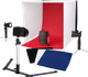 Caruba Portable Photo Studio 40x40x40cm + LED lamp (2x) front