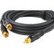 Oehlbach BOOOM! RCA to 2x RCA 2m Anthracite null