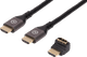 BlueBuilt HDMI Cable 4K 120Hz / 8K 60Hz Nylon 2m + 90° Adapter Main Image