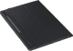 Samsung Galaxy Tab S10 Ultra / Tab S9 Ultra Book Case Schwarz rückseite