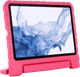 Just in Case Classic Samsung Galaxy Tab S9/S9 FE/S10 FE Kids Cover Roze linkerkant