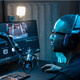Logitech StreamCam via USB-C Gray product in use