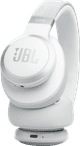 JBL Live 770NC White + BlueBuilt Quick Charge Charger with USB-A Port right side