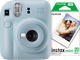Fujifilm Instax Mini 12 Pastel Blue + Photo Paper (20 units) Main Image