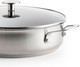 KitchenAid Stainless Steel High-sided Skillet with lid 28cm detail